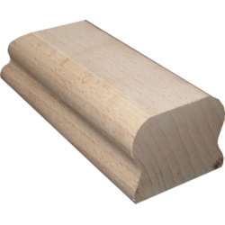 Poręcz drewniana dąb 54/45 1mb.